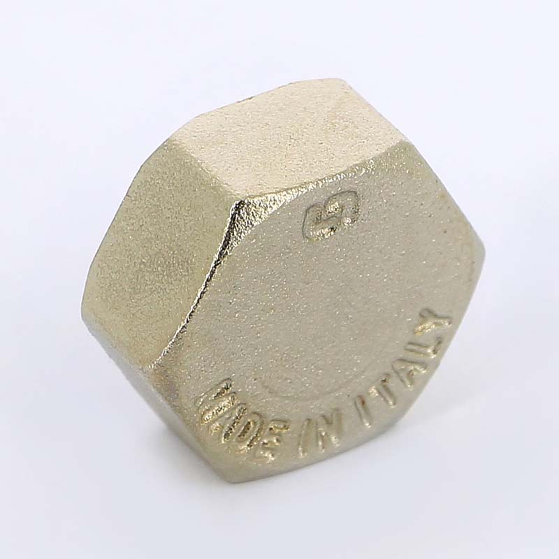 Заглушка резьбовая Uni-Fitt 602N 3/4 ВР никелированная 607N3000