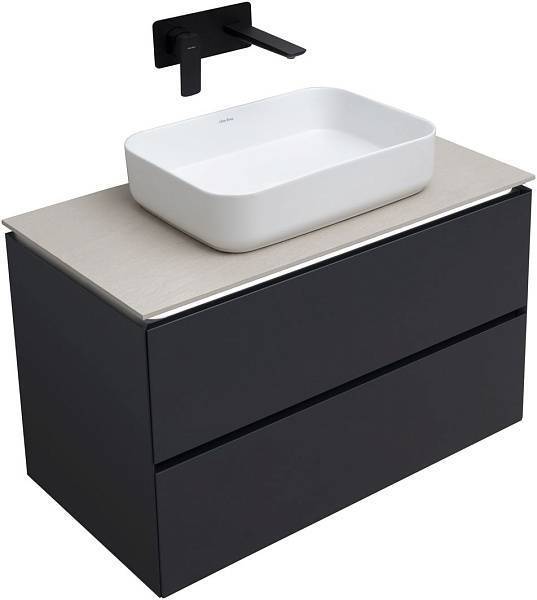 Тумба под раковину Allen Brau Infinity 85 см матовый антрацит 1.21001.AM