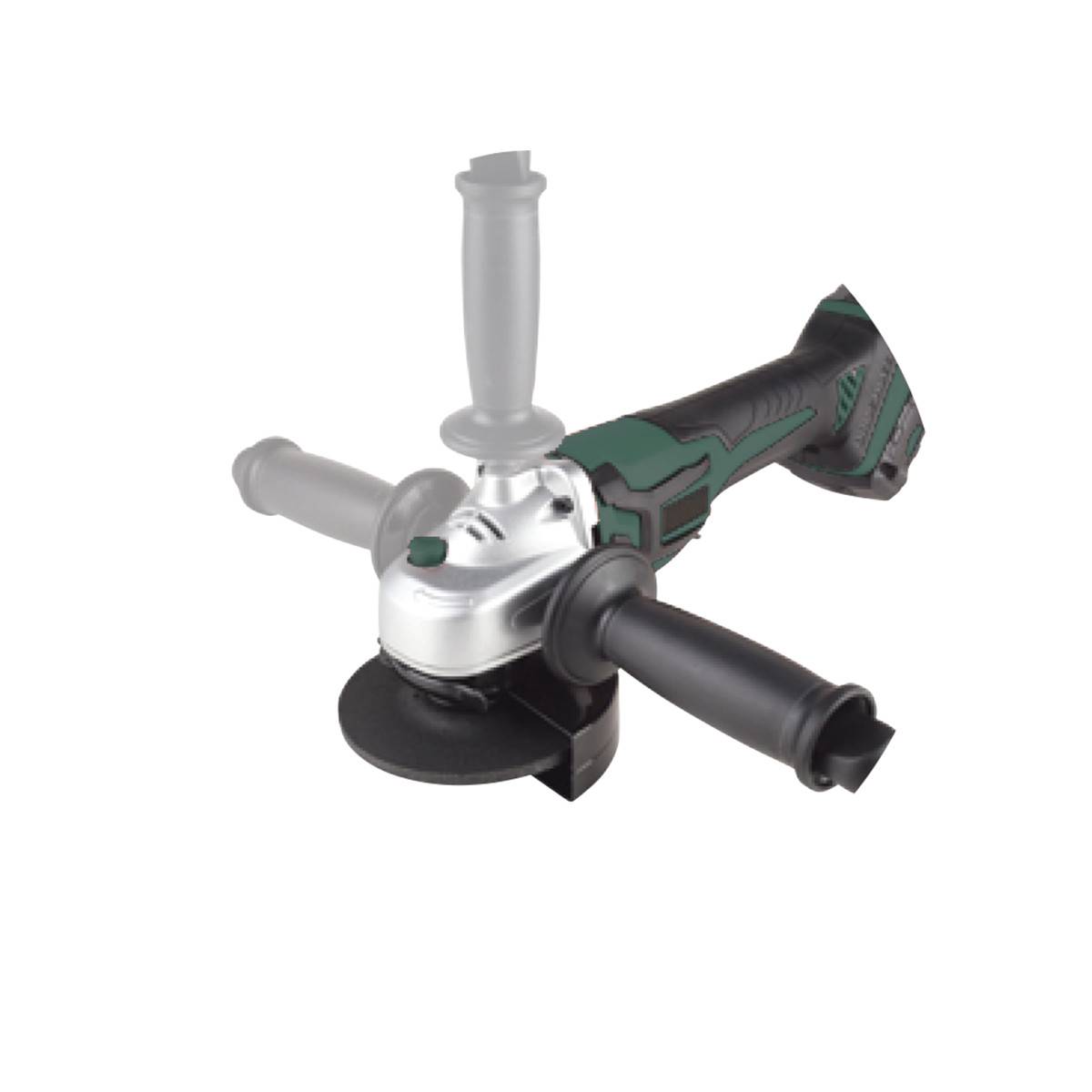 Угловая шлифовальная машина KLPRO KLAT18B-80 аккумуляторная 18 В 2x8.0 Ач KLAT18B-80