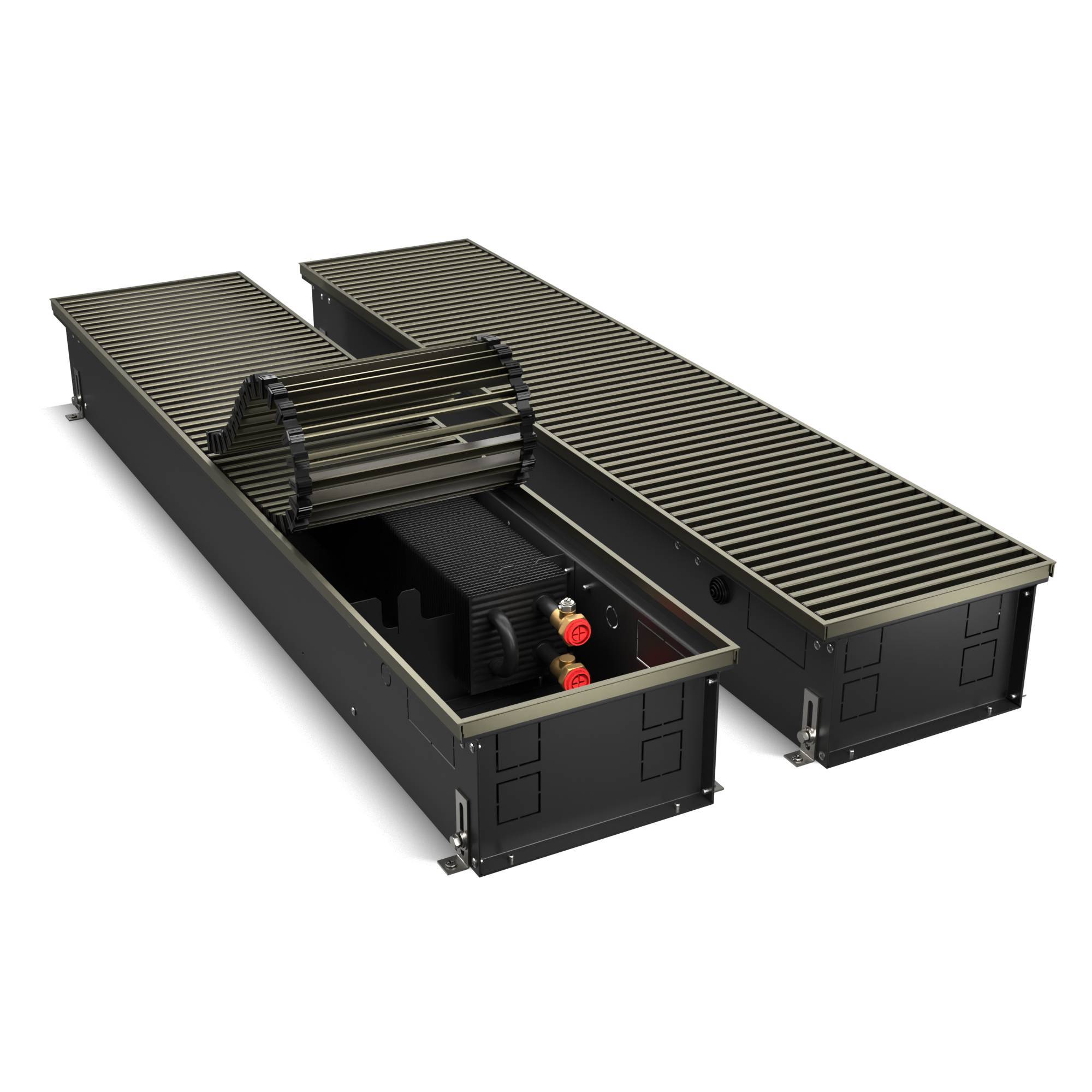 Внутрипольный конвектор Royal Thermo ATRIUM 150x250x2000 мм DG-U-DB НС-1493914