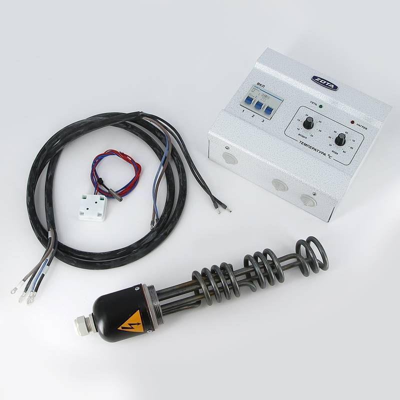 Комплект подключения ZOTA ТЭНБ 6 кВт 2 к твердотопливным котлам KT3443320006