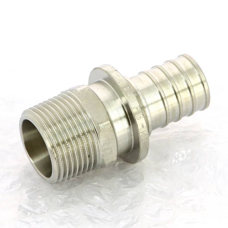 Муфта надвижная REHAU Rautitan SX 25х3/4 с наружной резьбой нержавеющая сталь 11377421001