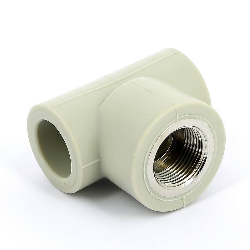 Тройник полипропиленовый FV-Plast 25х3/4х25 мм с внутренней резьбой 222025