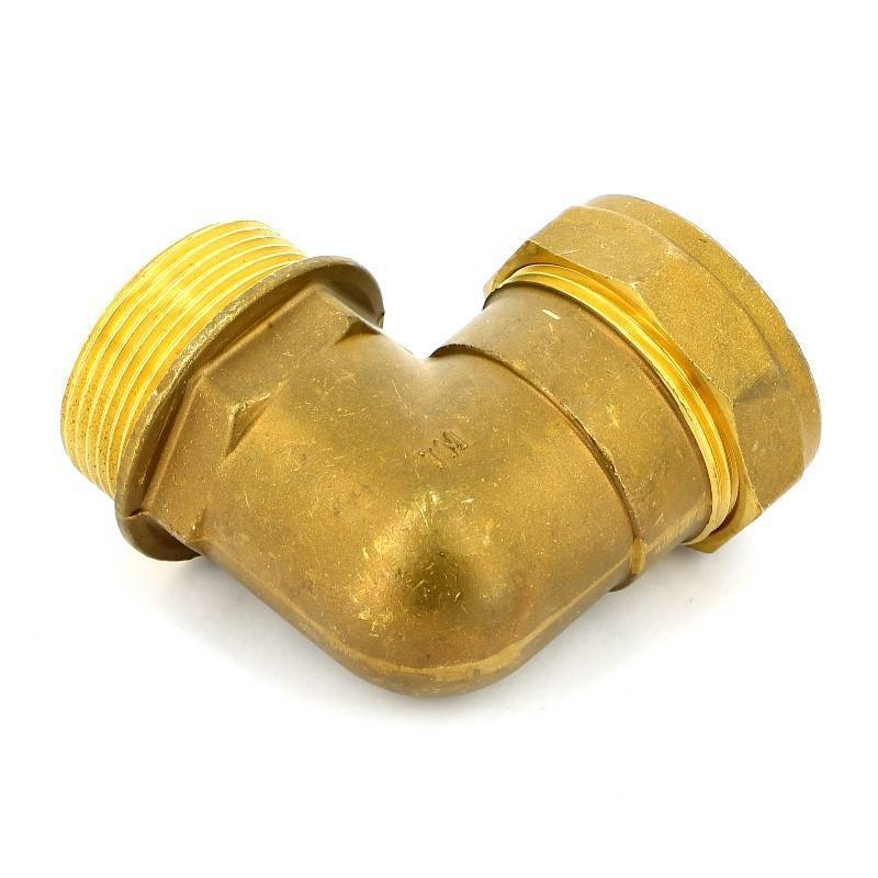 Угольник обжимной Tiemme 1104 42х1 1/2 наружная резьба 1100106