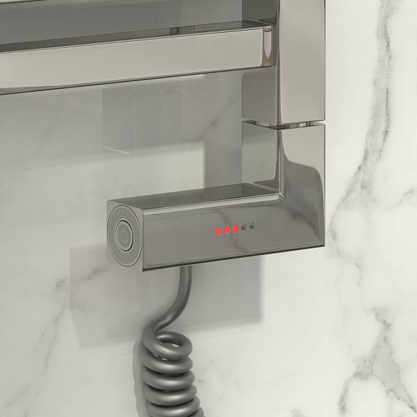 Полотенцесушитель электрический Сунержа Аркус 2.0 500x800 мм правый без покрытия 00-5605-8050