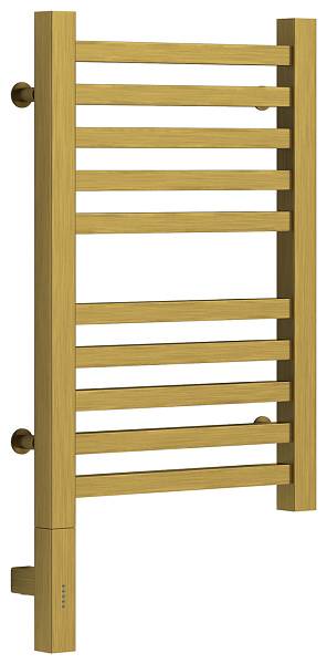 Полотенцесушитель электрический Сунержа Модус 3.0 300x500 мм левый состаренная латунь 051-5700-5030