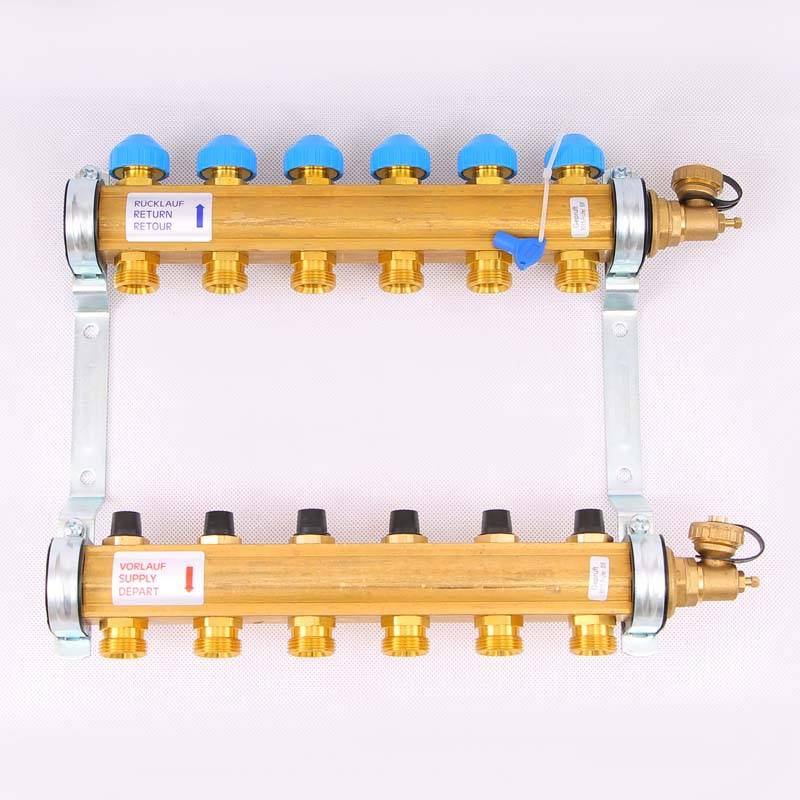 Коллекторная группа Watts HKV 1x3/4 EK 6 выходов 10004180