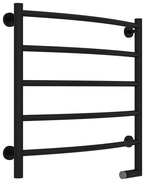 Полотенцесушитель электрический Сунержа Галант 2.0 600x600 мм правый матовый черный 31-5201-6060