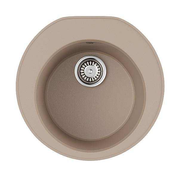 Кухонная мойка Omoikiri Miya 50-R-CH Tetogranit 50.5x49 см шампань 4993508