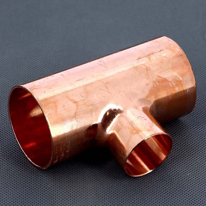 Тройник медный под пайку Viega 54х35х54 мм 117818