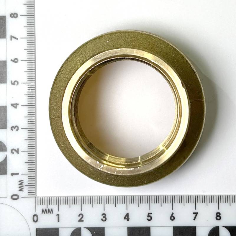 Муфта резьбовая переходная LD Pride DN50х32 2х1 1/4 дюйма ВР-ВР латунь LD.65.516.50х32