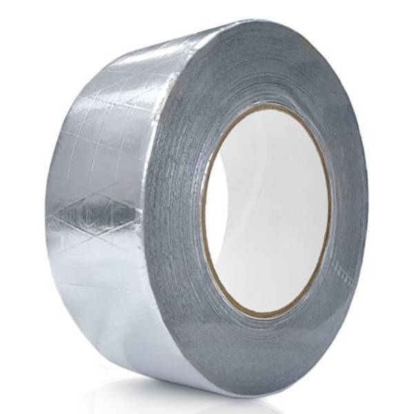 Лента алюминиевая армированная самоклеящаяся ST 100 мм х 40 м НС-1271407