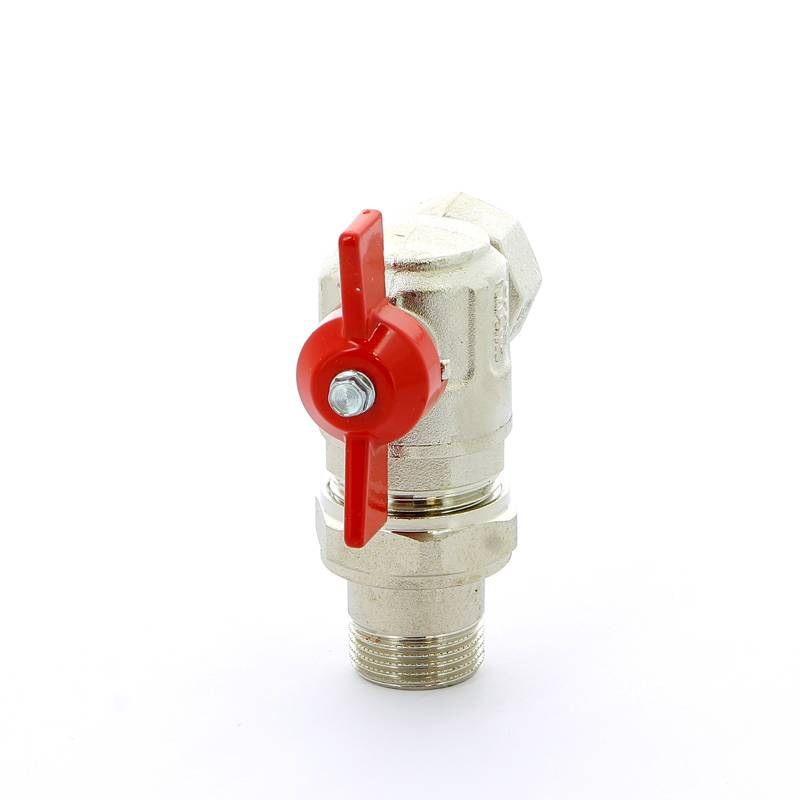 Кран шаровой ITAP IDEAL 3/4 НВ угловой с разъемным соединением бабочка 298