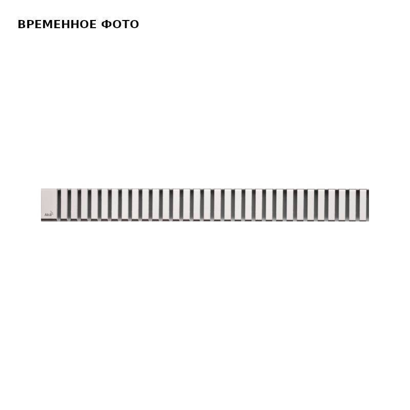 Решетка для водоотводящего желоба Alcadrain LINE 950 мм нержавеющая сталь глянцевая LINE-950L