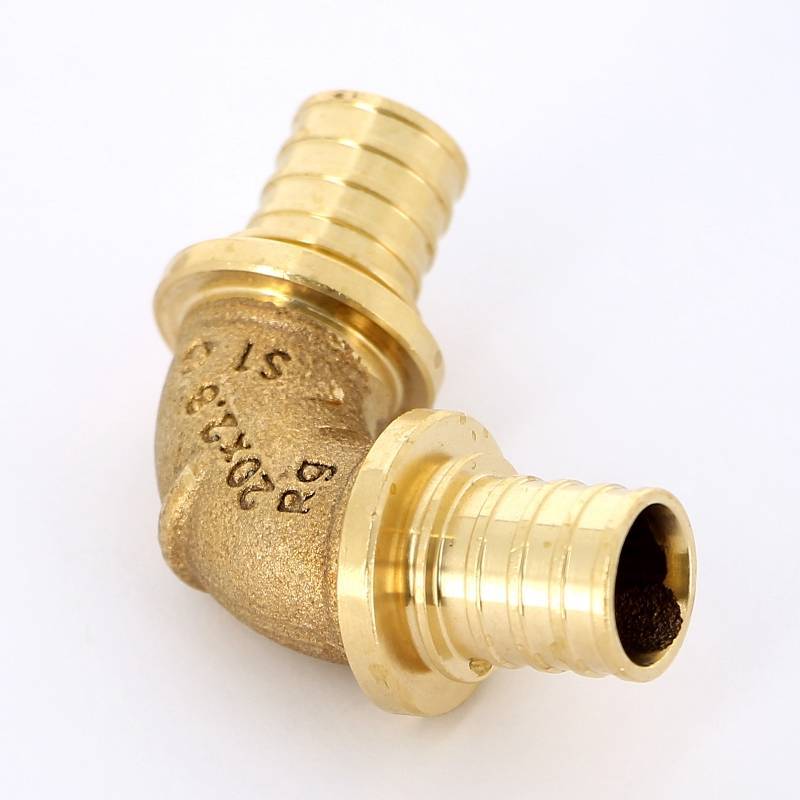 Угольник REHAU RAUTITAN RX 20 мм бронза 377702