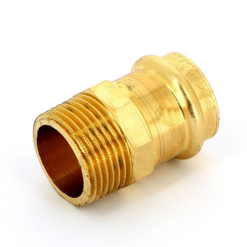 Муфта переходная пресс-НР IBP >B< Press 28 мм x 1 бронза P4243G02808000