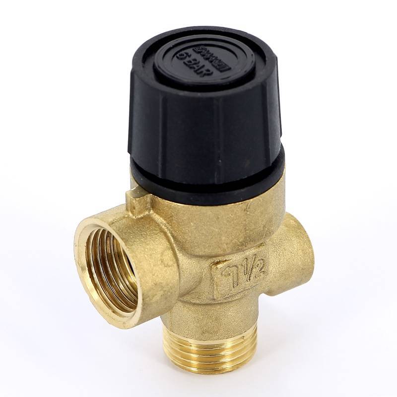 Клапан предохранительный Emmeti 1/2 НВ 6 бар с отверстием для манометра 1/4 00206092