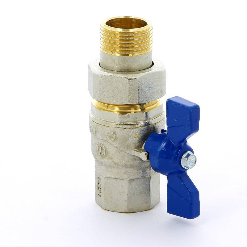 Кран шаровой FIV EVOLUTION полнопроходной НВ с разъемным соединением бабочка 3/4 80005034