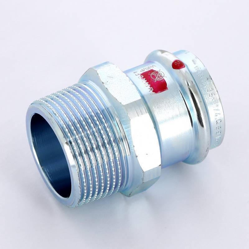 Муфта переходная пресс-Н Viega Prestabo оцинкованная сталь 35х1 1/4 559052