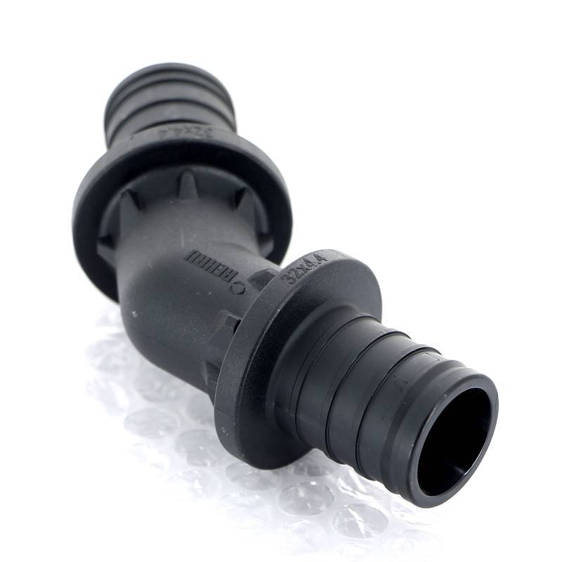 Угольник 45 градусов REHAU Rautitan PX надвижной полимерный 32 мм 160054