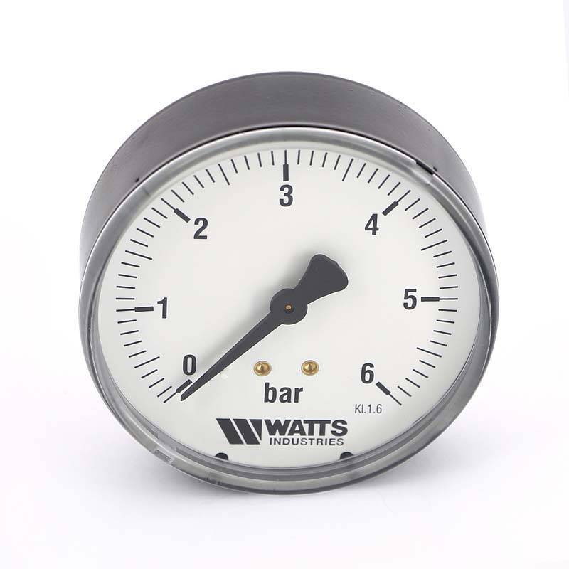 Манометр аксиальный Watts F+R100 6 бар 80 мм 1/4 10008023