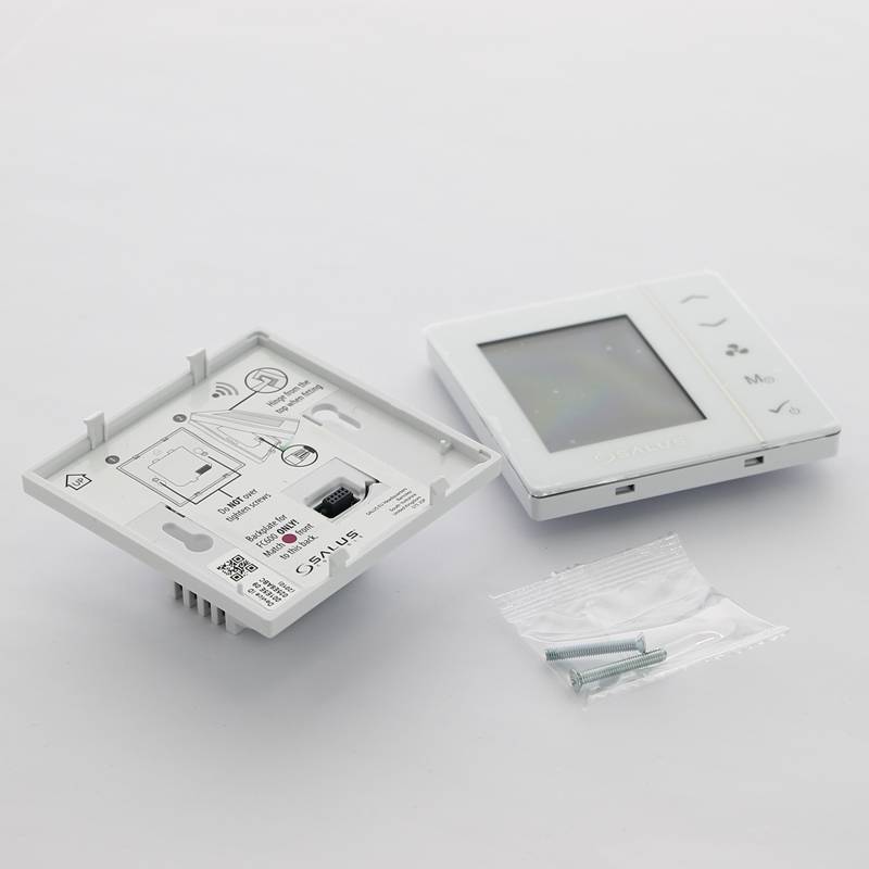 Термостат для фанкойлов Salus FC600 беспроводной встраиваемый белый FC600