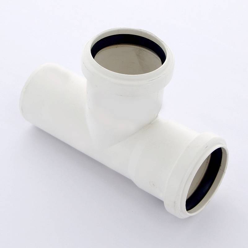 Тройник канализационный REHAU RAUPIANO PLUS 50/50/87° 121254