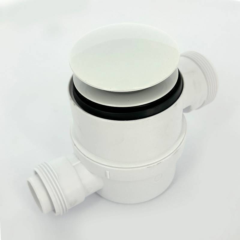 Слив-перелив для ванны McAlpine L=330-700 мм раздвижной выход 40/50 мм белый MRB11-WH