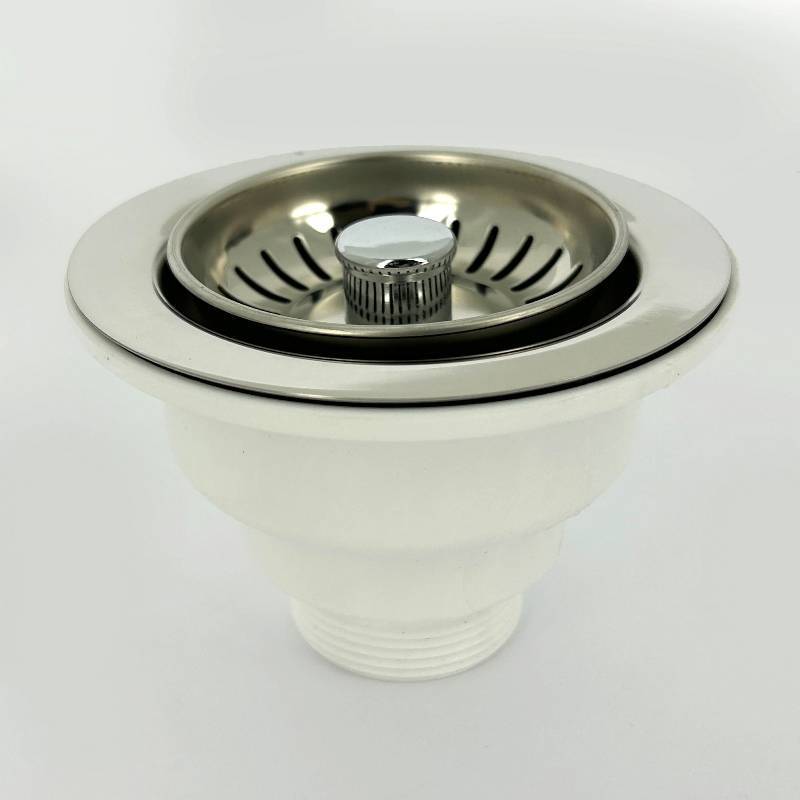 Выпуск для мойки McAlpine 113 мм с фильтрующей пробкой 1 1/2 хром MRSKW7CL