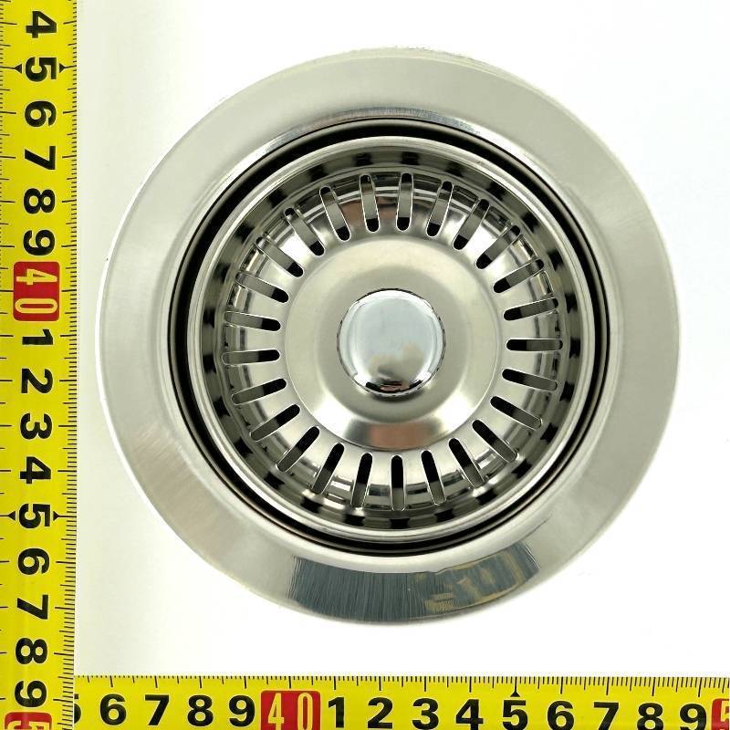 Выпуск для мойки McAlpine 113 мм с фильтрующей пробкой 1 1/2 хром MRSKW7CL