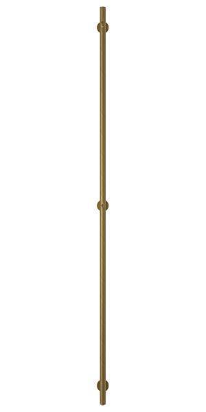 Полотенцесушитель электрический Сунержа Аскет 1650 левый состаренная бронза 05-0850-1650