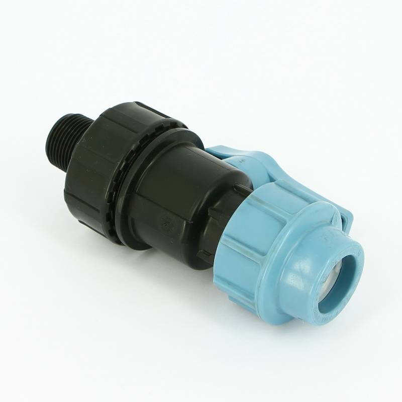 Кран для труб ПНД Unidelta НВ 3/4 полипропилен PP-B 1075003003001