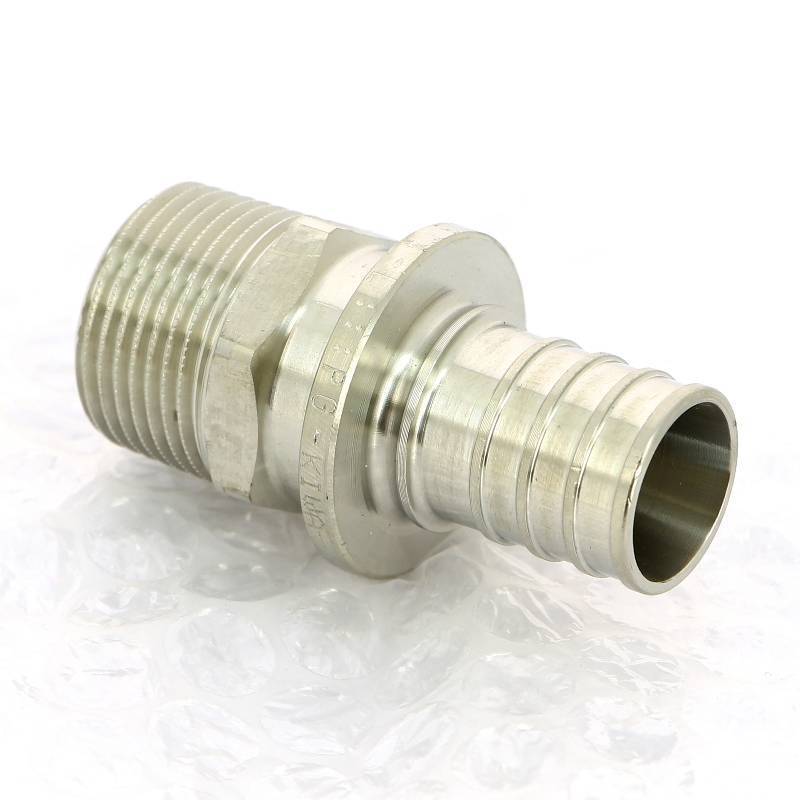 Муфта надвижная REHAU Rautitan SX 25х3/4 с наружной резьбой нержавеющая сталь 11377421001