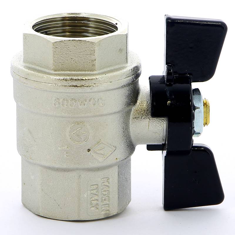 Кран шаровой Bugatti Oregon 302 ВВ бабочка 1 03020072