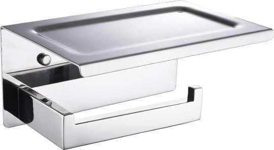 Держатель туалетной бумаги подвесной Boheme New Venturo с крышкой chrome 10311-CR