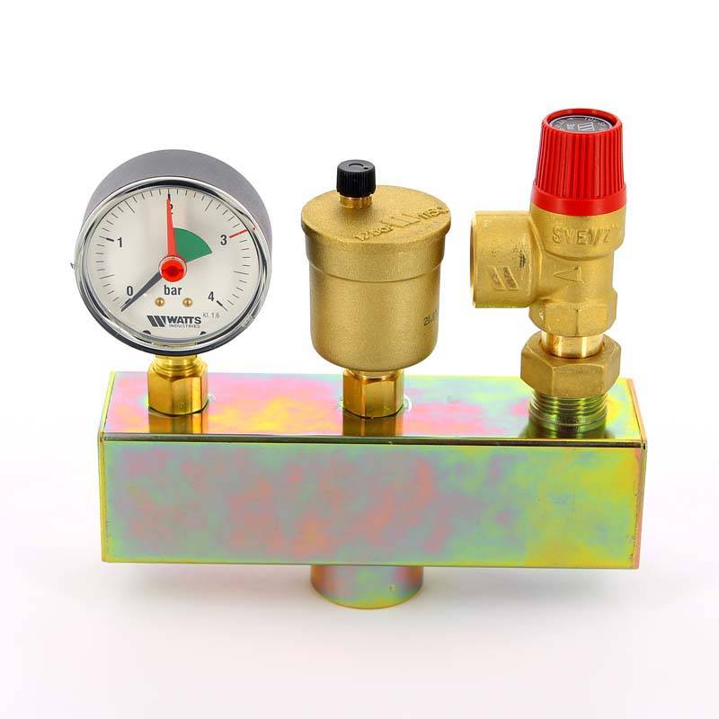 Группа безопасности котла Watts KSG 30 до 50 кВт 1 3 бар сталь 10005198