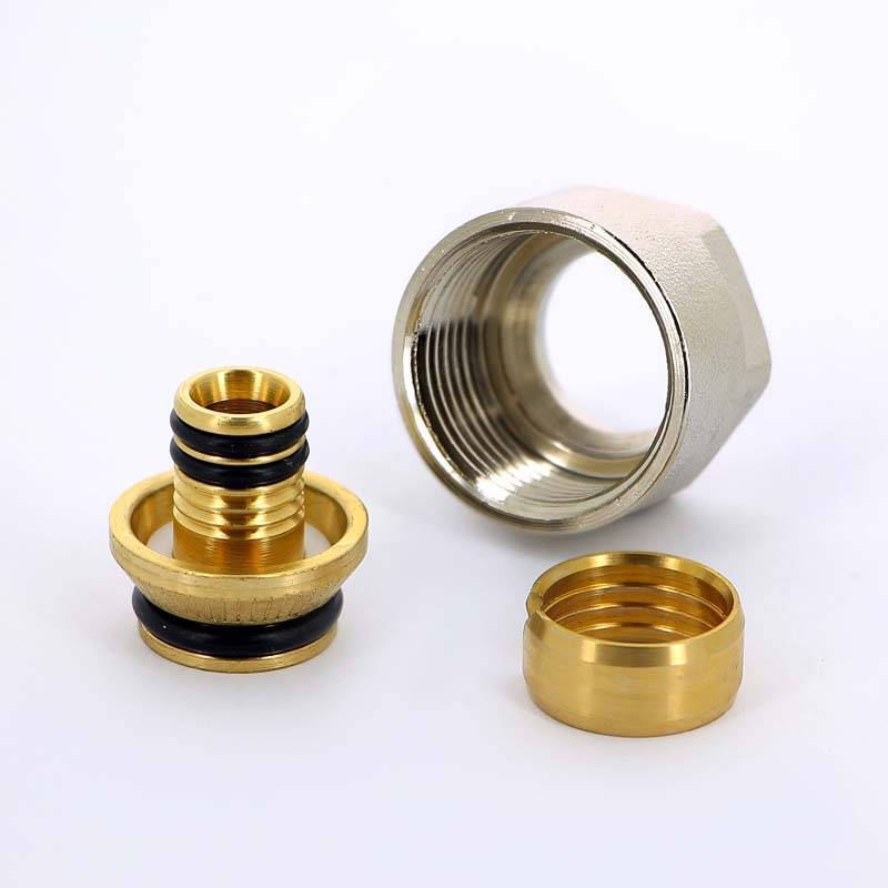 Соединитель обжимной Uni-Fitt 16x2.0 мм - 3/4 EK для полиэтиленовых труб 681N1634