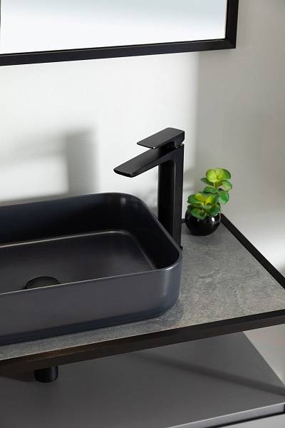 Смеситель для раковины Allen Brau Infinity черный матовый 5.21002-31