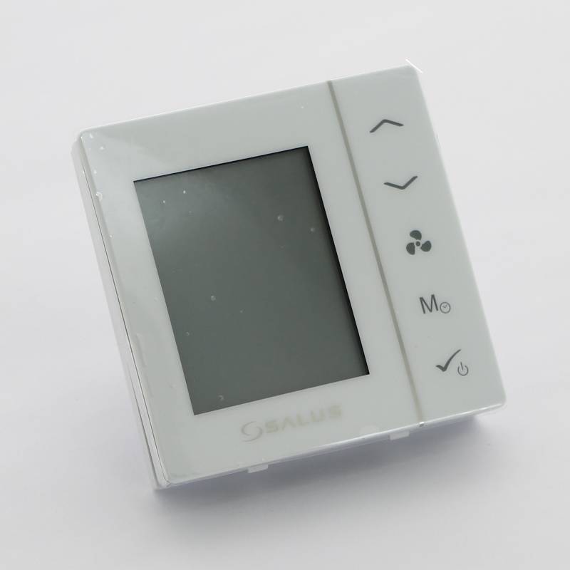 Термостат для фанкойлов Salus FC600 беспроводной встраиваемый белый FC600