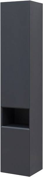 Шкаф-пенал Allen Brau Infinity 35 см правый матовый антрацит 1.21009.AM