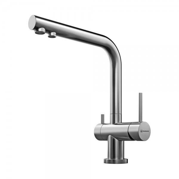 Смеситель для кухни Omoikiri Nagano-BN с подключением фильтра нержавеющая сталь 4994011