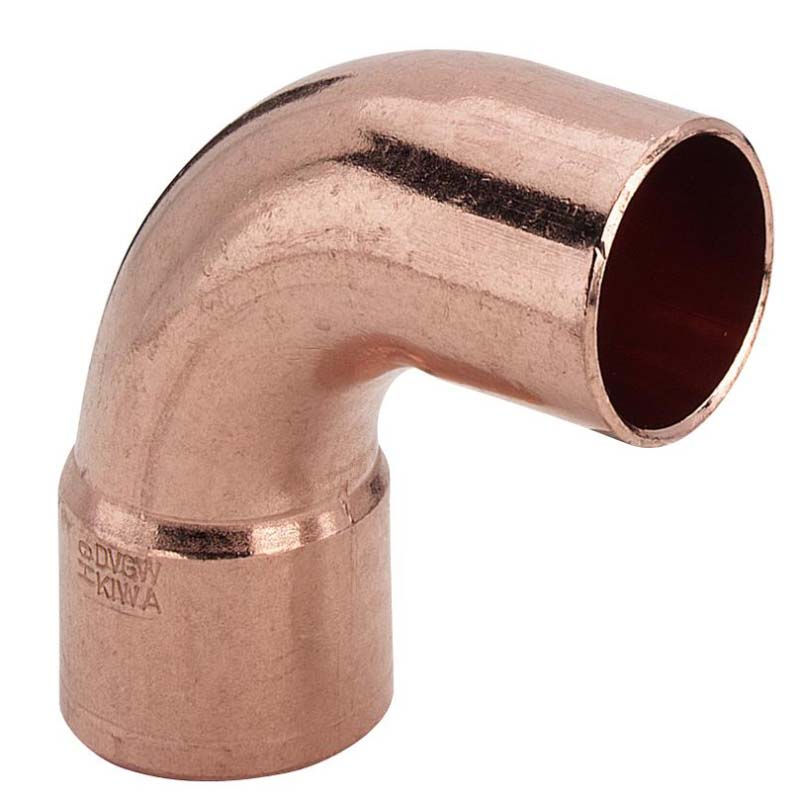 Отвод медный однораструбный Viega 90° 18 мм под пайку 100575