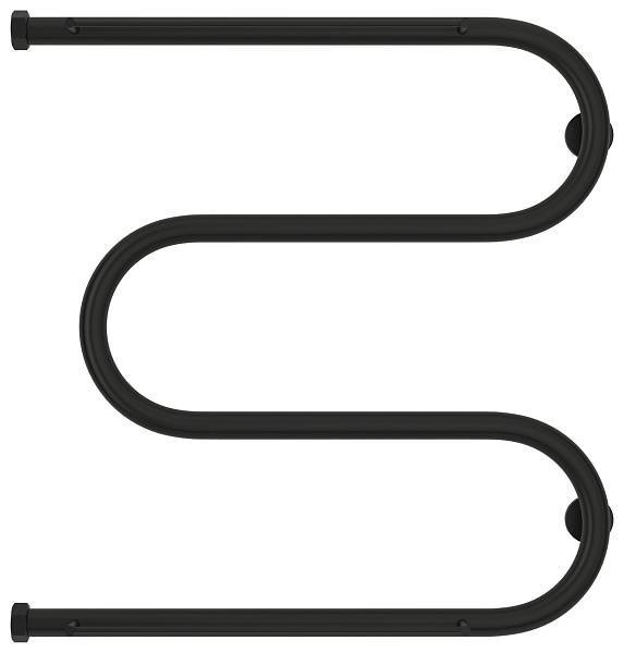 Полотенцесушитель водяной Сунержа М-образный 600x600 мм две полки матовый черный 31-4008-6060