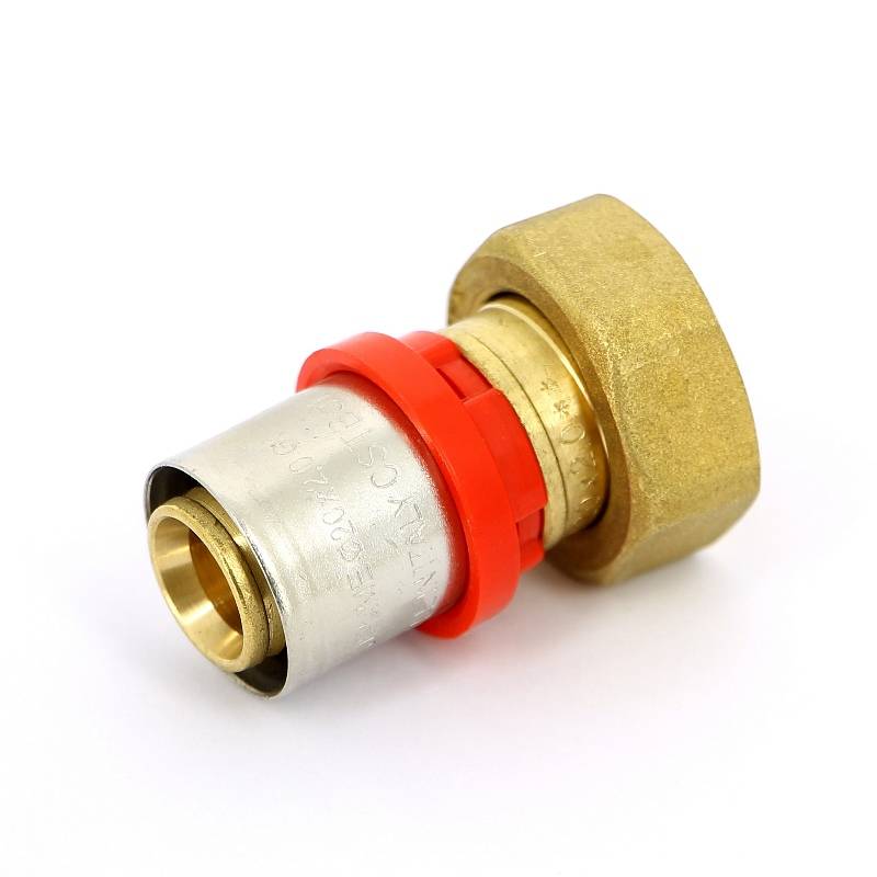 Муфта пресс Tiemme с накидной гайкой плоская прокладка 20х1/2 1650061