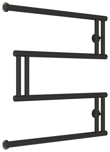 Полотенцесушитель водяной Сунержа High-Tech 600x600 мм темный титан муар 15-4050-6060