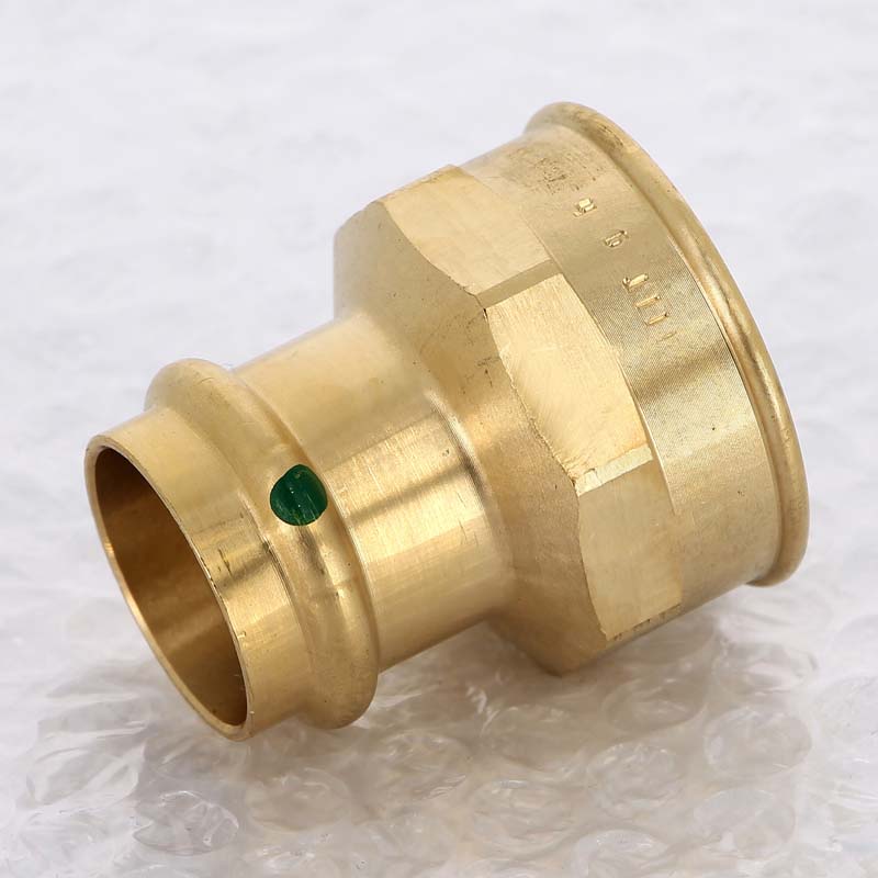 Муфта переходная пресс-В Viega Sanpress бронза 28х1 114329