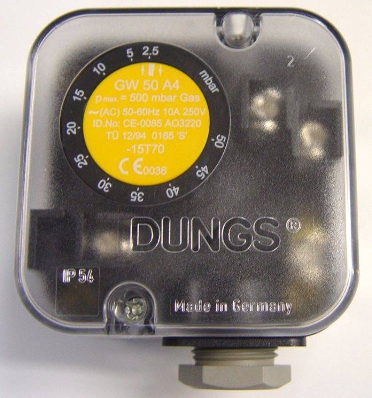 Реле минимального давления газа Buderus 05176020