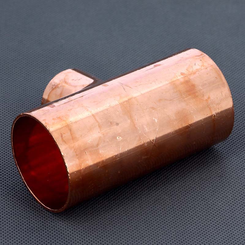 Тройник медный под пайку Viega 54х35х54 мм 117818