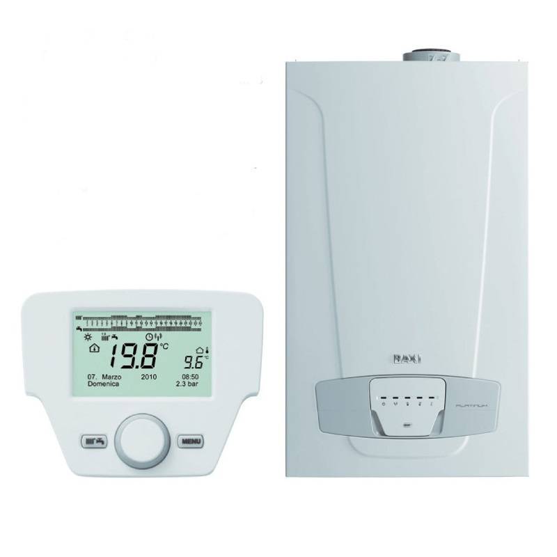 Котел газовый конденсационный BAXI LUNA PLATINUM+ 33 GA двухконтурный 7219693