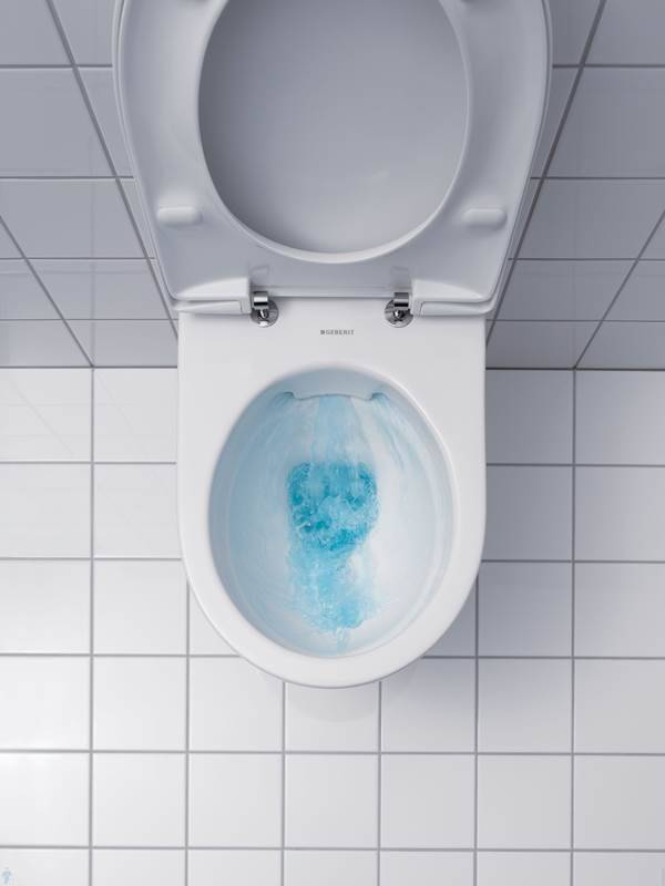 Сиденье для унитаза Geberit Renova петли нержавеющая сталь 573015000